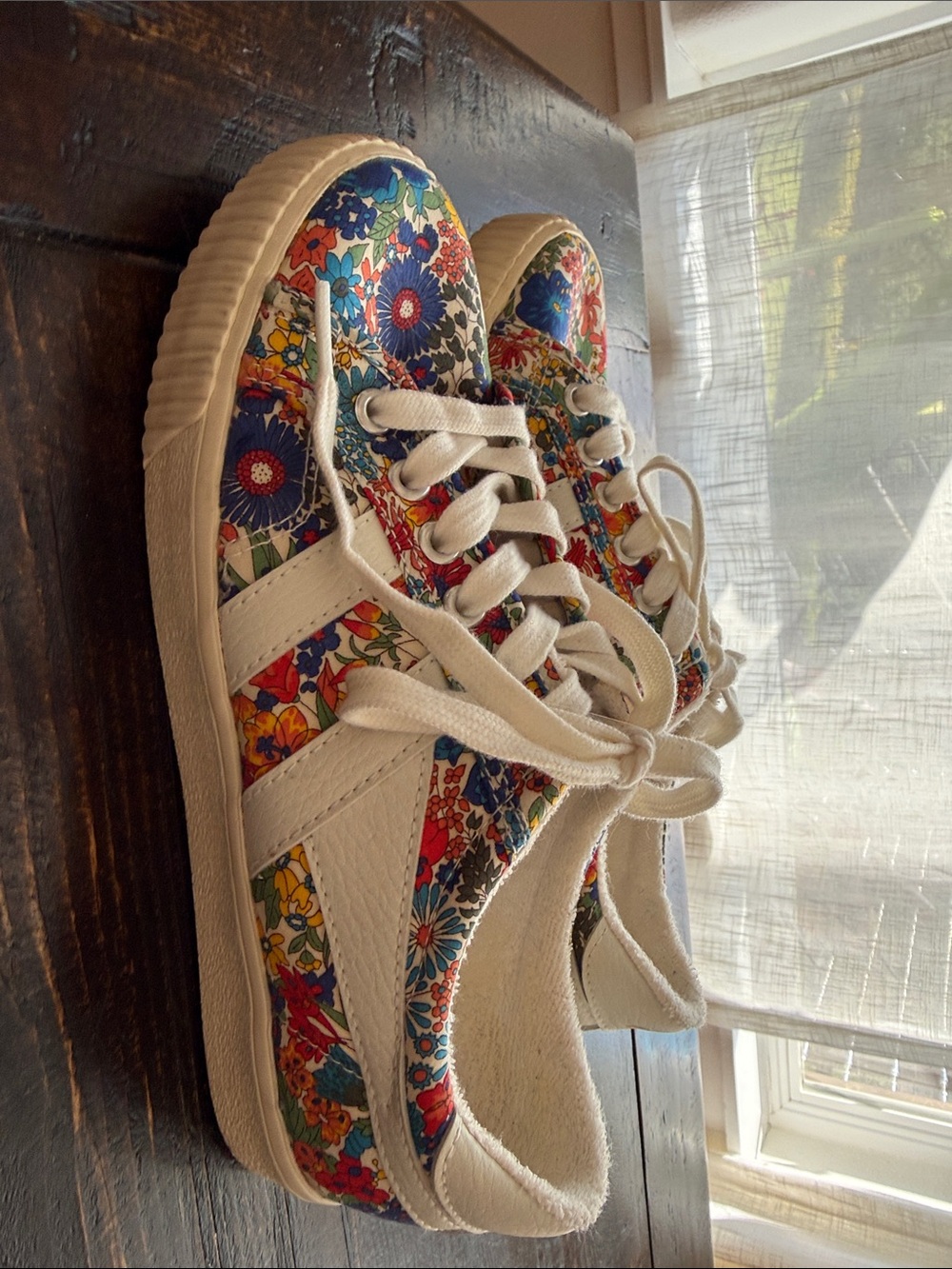 Gola for Jcrew Floral Multi-Color Athletic Sneakers - Picture 2 of 11